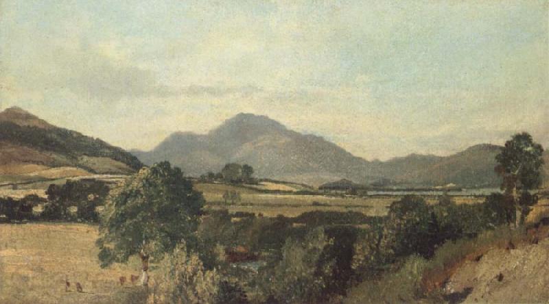 John Constable Keswick,Lake Spain oil painting art